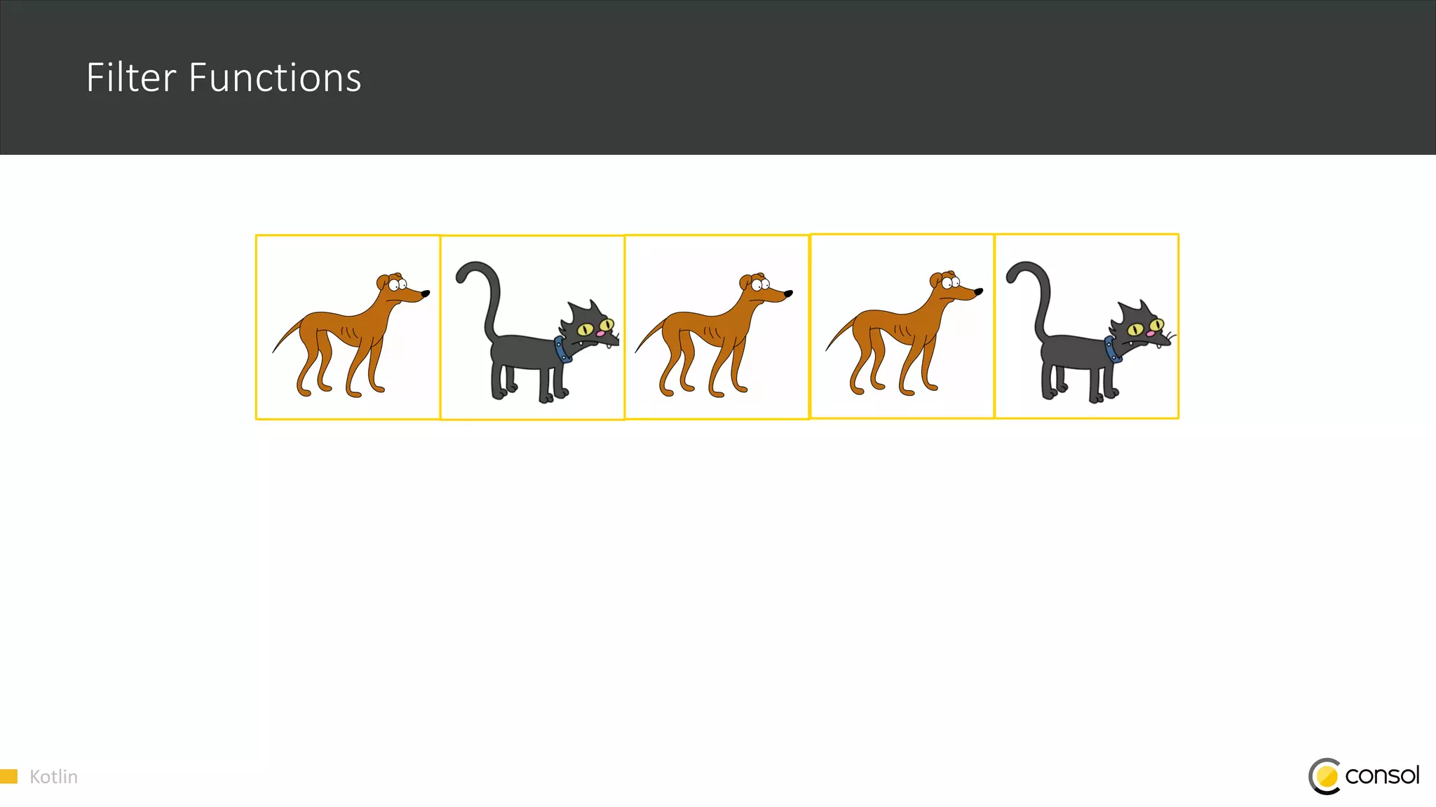 Kotlin
Filter Functions
 