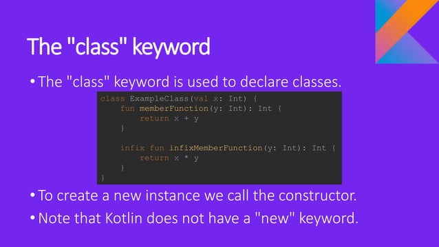 Introduction to Kotlin for Android developers | PPT
