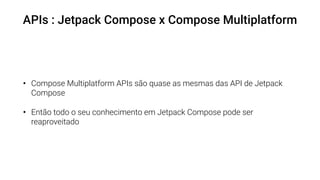 Seu primeiro app Android e iOS com Compose Multiplatform | PDF