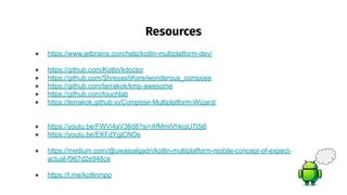 Kotlin Multiplatform & Compose Multiplatform - Starter kit for ...