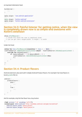 Kotlin notes for professionals | PDF