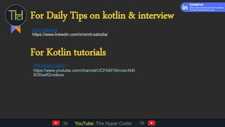 Kotlin tutorial