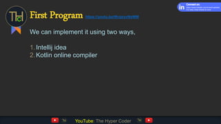 Kotlin tutorial