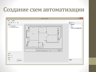 Создание схем автоматизации
 