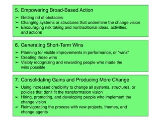 Agile Transition in Trouble? Using the Kotter Change Model as a Diagnostic Tool