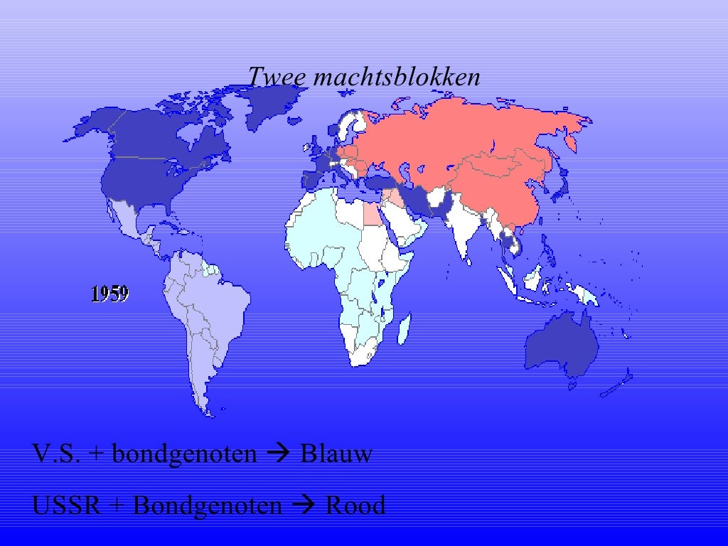 Koude Oorlog Mind Map