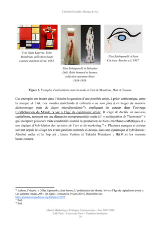 Christèle Kouidhi. Marque & Art.
Yves Saint Laurent. Robe
Mondrian, collection haute
couture automne-hiver, 1965.
Elsa Sch...