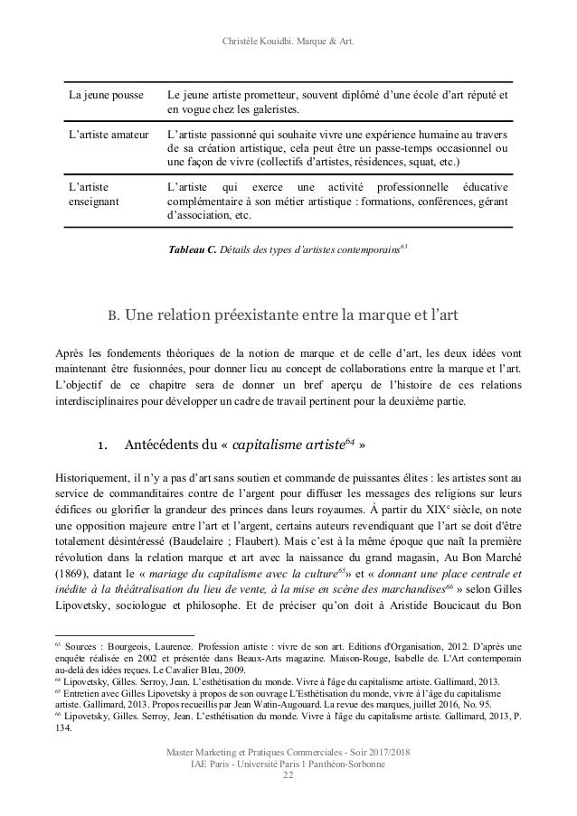 Marque Art Regards Sur Lalliance Entre La Marque Et L - 
