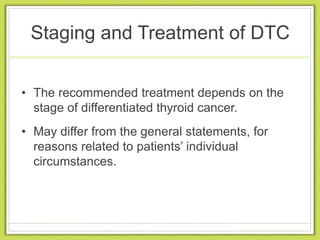 Management of low-risk thyroid cancer | PPTX
