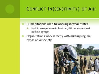 Disasters as Conflict Triggers: A New Framework for Analysis in Conflict-Affected & Post-Conflict States