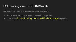 Dima Kovalenko - Modern SSL Pinning