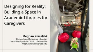 Big Talk From Small Libraries 2026: Designing for Reality: Building a ...