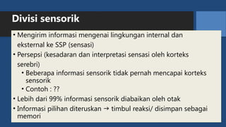 [KP 1.3.2.7] Fungsi Sistem Saraf Sensorik.pptx