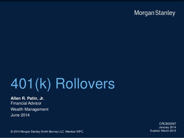 What is the best option for a 401k rollover