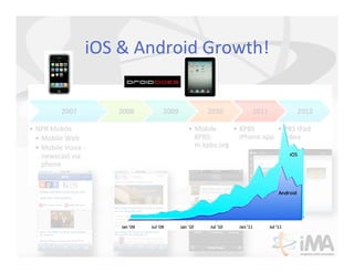 iOS	
  &	
  Android	
  Growth!	
  
 