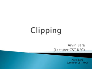 Arvin Bera
(Lecturer CST KPC)
Arvin Bera
(Lecturer CST KPC)
 