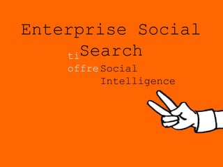 Enterprise Social Search
