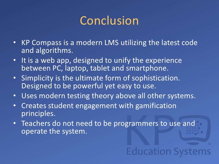 KP Compass Learning Platform