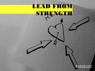 LEAD FROM
STRENGTH
 