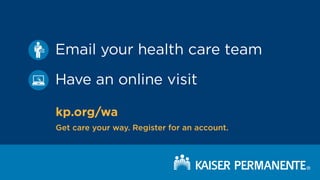 Kaiser Message Center Sign In Kaiser Permanente Exam Room Screen Displays | PDF