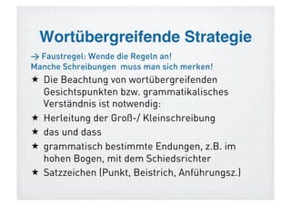 Wende die Regeln an!

4!(Es gibt aber auch Ausnahmen!
 Ausnahmen bestätigen die Regel!)
 