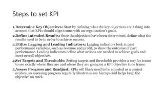 Key Performance Indicator in business intelligence | PPTX