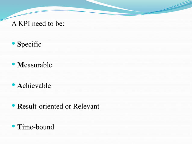 Key Performance Indicators Review Template Pptx