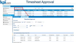 Timesheet Approval
 