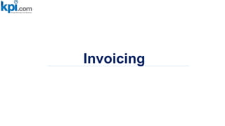 Invoicing
 