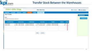 Transfer Stock Between the Warehouses
88
 