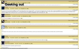 Messing around
 Geeking out
 