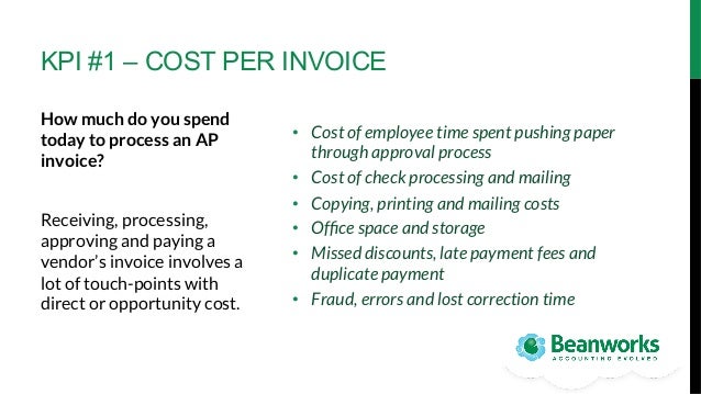 5 key metrics to empower your accounts payable organization accounts payable examples