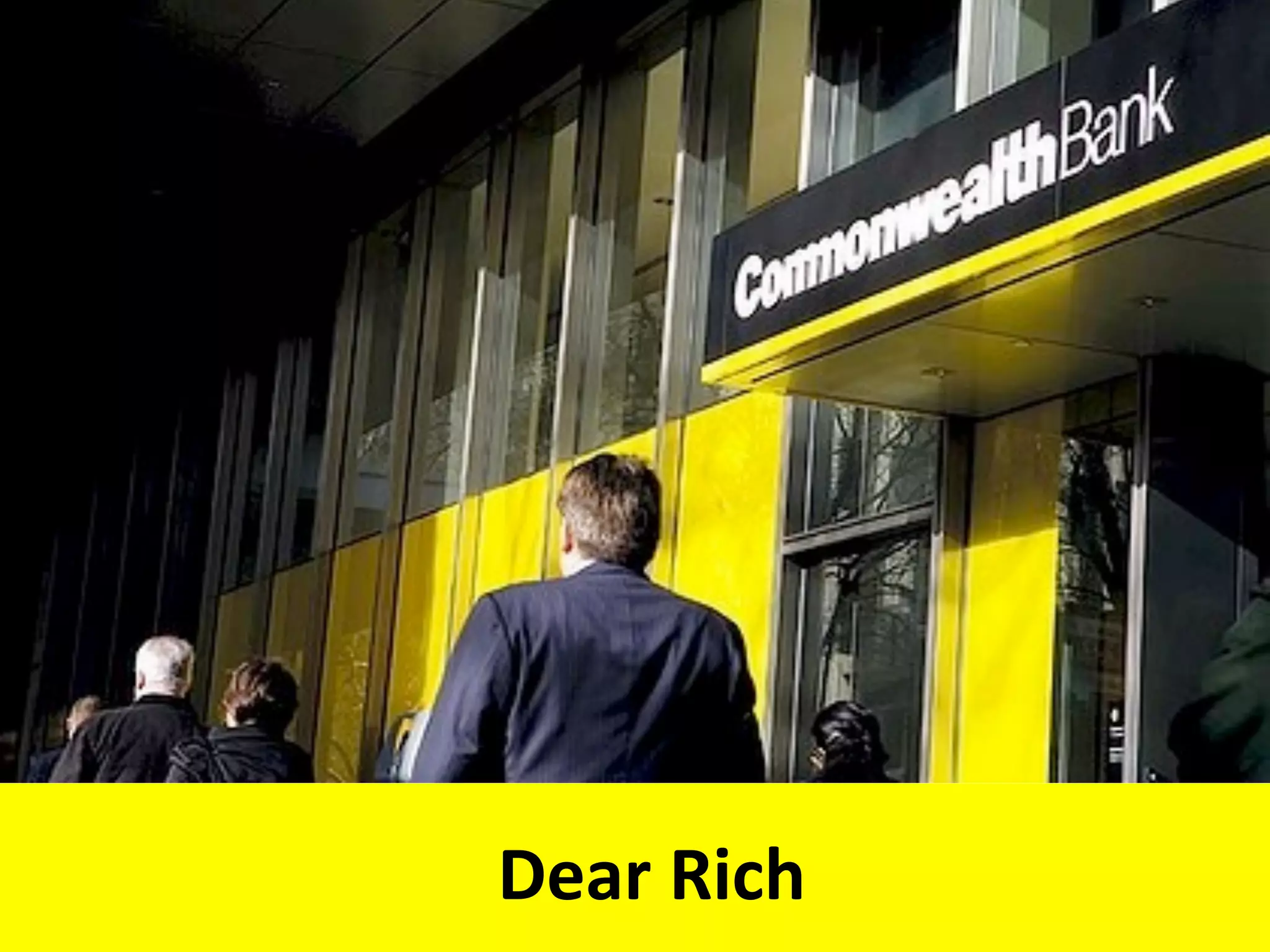  
Dear	
  Rich
 