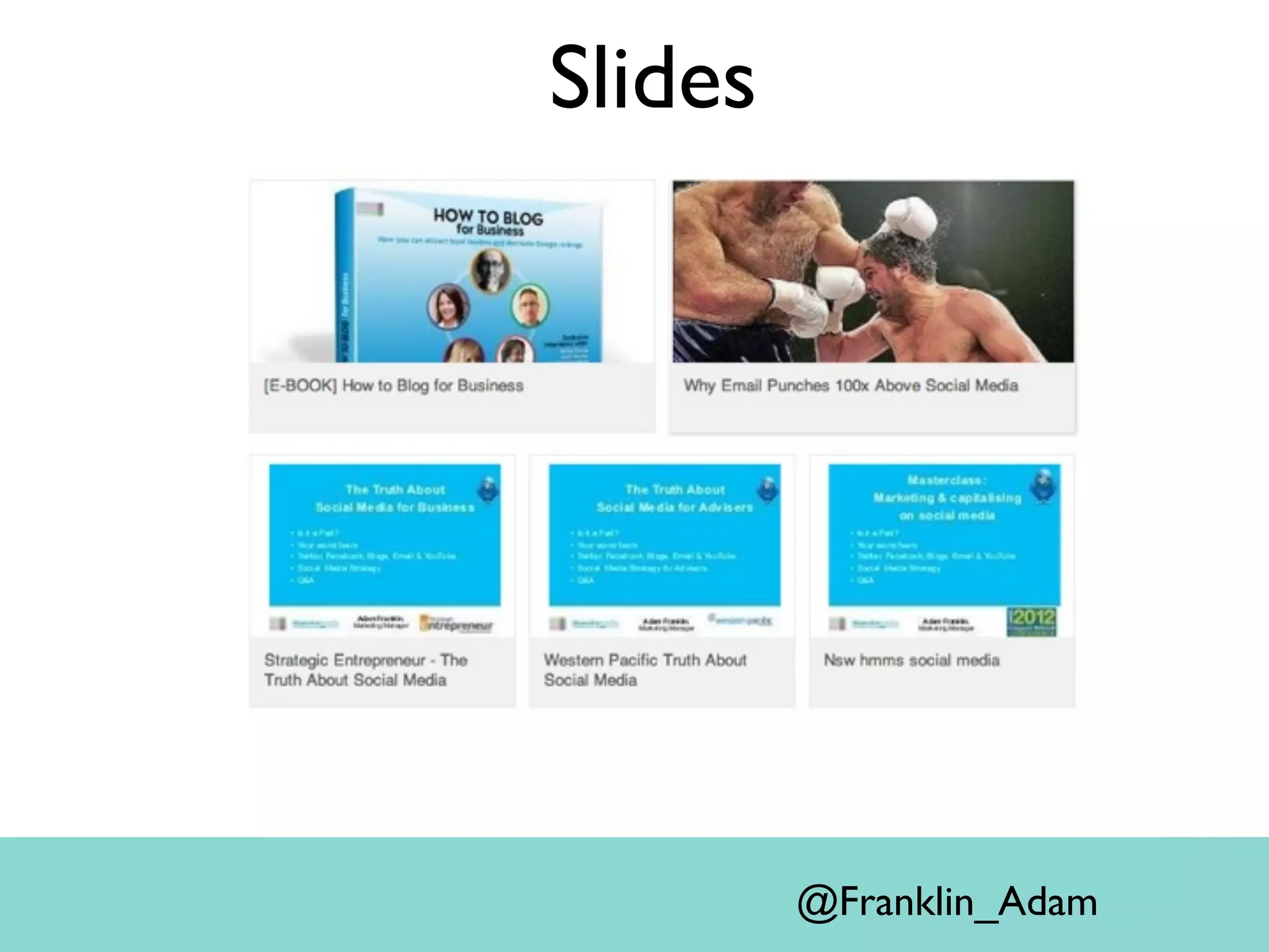@Franklin_Adam
Slides
 