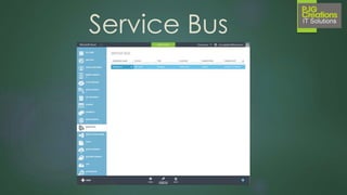 IoT and Azure
IoT plays nicely with Azure…
DB
Service Bus /
Event Hub
Stream
Analytics
SQL DB
BLOB
Power BI
 