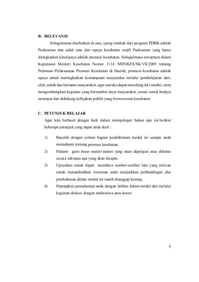 Kpk M2kb3 Promosi Kesehatan