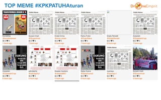 TOP MEME #KPKPATUHAturan
 