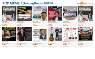 TOP MEME #DukungRevisiUUKPK
 