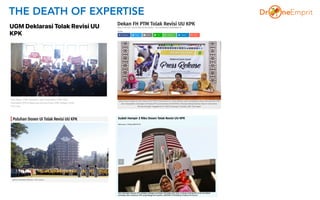 THE DEATH OF EXPERTISE
 