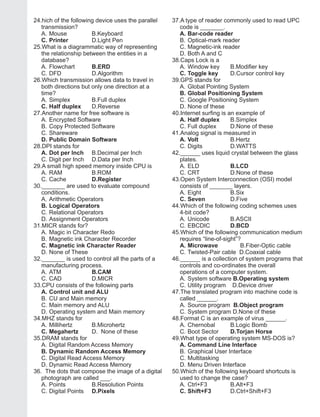 KPPSC Screening Test Solved Papers | PDF