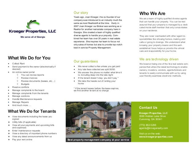 property pamphlet