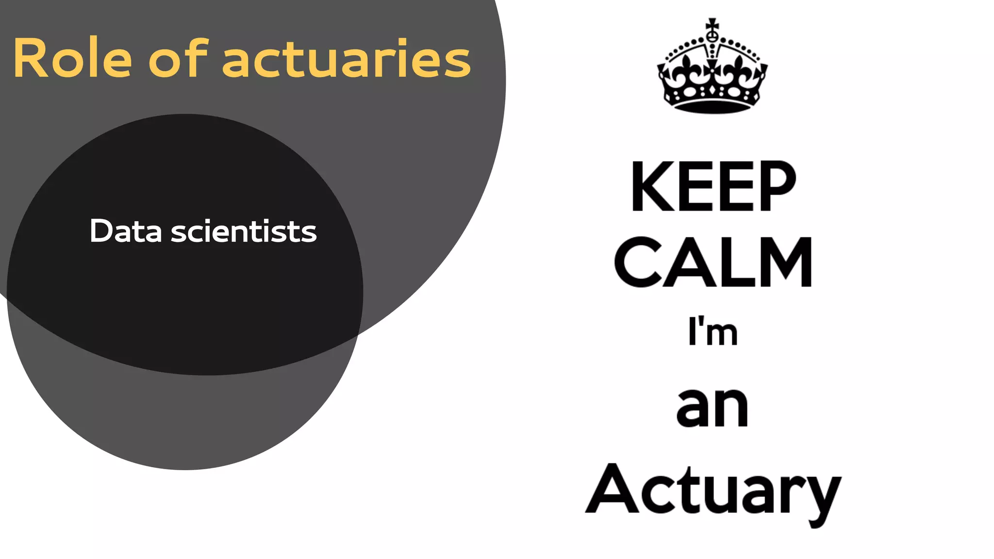 EU-widelaw
underconstruction
	
  
Role of actuaries
Datascientists	
  
 