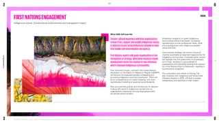 What 2030 will look like
Greaterculturalawarenesswilldriveorganisations
tolearnfrom,supportandamplifyIndigenousvoices
toaddressissuesfacingIndigenouspeoplesinways
thatenableself-determinationandagency.
FirstNationsexpertswillguideorganisationsinthe
formulationofstrategy,alternativebusinessmodel
developmentandinthecreationofnewinitiatives
whichchampionIndigenouscommunities.
Prior Informed Consent, outlined in the United Nations
Declaration on the Rights of Indigenous Peoples (UNDRIP),
will become the expected standard, embedding and
promoting Indigenous voice and consultation. There will
be an increased focus on impact investing, with more
sophisticated modelling of expected social dividends.
New procurement policies and frameworks for decision
making will result in Indigenous owned and run
organisations frequently winning large government
and private sector tenders.
Accelerator programs to upskill Indigenous
communities will be mainstream, increasing
representation across professional fields, while
ensuring alignment with Indigenous peoples’
values and lives.
Core business strategy will involve a focus on
creating sustainable employment opportunities for
Indigenous communities. Corporate sector actions
will highlight that the government is increasingly
out of step, resulting in a groundswell of
organisations and individuals lending their support
for a First Nations Voice to Parliament, resulting in
Constitutional recognition.
The consultation and refresh of Closing The
Gap initiatives with Indigenous and Torres Strait
Islanders peoples in 2020, will lead to greater
transparency and reporting on their impact.
FIRSTNATIONSENGAGEMENT
Indigenous voices, Constitutional enshrinement and transparent impact
SOCIAL
SOCIAL
2
KPMG
2030
ESG
PREDICTIONS
REPORT
©2021 KPMG, an Australian partnership and a member firm of the KPMG global organisation of independent member firms affiliated with KPMG international limited, a private english company limited by guarantee. 
All rights reserved. The KPMG name and logo are trademarks used under license by the independent member firms of the KPMG global organisation. Liability limited by a scheme approved under professional standards legislation.
24
3
0
0
 