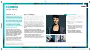 REMUNERATION
Show me the FAIR money
GOVERNANCE
65
Fortune, EU considering pay transparency rules to help close gender pay gap, March 2021.
66
Citigroup, Citi’s Latest Update on Global Pay Equity, January 2021.
67
KPMG Australia, Replace Paid Parental Leave scheme: move to equal parenting model, April 2021.
68
Pipeline, Pipeline.
GOVERNANCE
What 2030 will look like
Organisationswillleadthechargeonthe
paygapagenda,withlegislationeventually
enactedaroundmaximumpermissiblepay
gapsacrossallemployeegroups.Thiswill
specifycriteriaguidingfairpay,balancing
theneedtoimprovesocialinequities,
addressdiscriminationandrecognise
merit,informedbysocio-culturalchanges
andhumanrightsstandards.
Artificial Intelligence (AI) will be broadly
deployed to identify potential discrimination
factors, for example intersectional identities.
These technologies will evaluate employment
variables, creating benchmarks and making
recommendations to reduce pay disparity
across the employee lifecycle.
They will interface directly with the regulator
so pay discrepancy alerts are automatically
triggered and actioned, with sanctions
imposed for repeat organisational offenders.
The European Union (EU) Commission has proposed
pay transparency legislation to help close gender pay
gaps, with non-compliance resulting in penalties. Large
organisations would be required to publish information
on pay and provide detailed information to staff65
.
The pay gap is being analysed and actioned based on
data. Citi analysed their 2021 pay results, disclosing
that globally, women were paid more than 99% of men
on an adjusted, like-for-like, basis. Additionally, they
found that there was no statistically significant pay gap
between minorities and non-minorities in United States
(US)66
.
In South Africa, a Bill has been put forward for
consultation, requiring publicly listed organisations and
stated-owned enterprises to disclose pay gaps between
Directors and workers in annual financial statements67
.
Pipeline has launched software using AI to help
organisations track their gender equity metrics,
identify internal areas of unconscious bias and actively
make recommendations to increase gender equity68
.
Unanswered questions

Will organisations need to be transparent
regarding the reasons behind differences
in pay, enabling employees to proactively
address them (e.g. the need to acquire
a new skill)?

Will organisations be required to address
historical pay gaps and what will be the
extent of this?

How will non-financial elements of work
(e.g. flexible working arrangements and
unlimited leave) be balanced within the
award of equal pay?

How will organisations ensure that
accurate and timely data is used for
determining appropriate remuneration?
What We Are Seeing Today
2
KPMG
2030
ESG
PREDICTIONS
REPORT
©2021 KPMG, an Australian partnership and a member firm of the KPMG global organisation of independent member firms affiliated with KPMG international limited, a private english company limited by guarantee. 
All rights reserved. The KPMG name and logo are trademarks used under license by the independent member firms of the KPMG global organisation. Liability limited by a scheme approved under professional standards legislation.
31
3
0
0
 