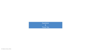 ©	Morten	Weis	2016
Questions
&
Thank	You
 