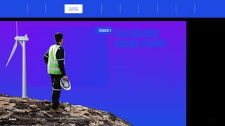 Sustainable
supplychains
Sustainable supply chains.............................................. 16
Responsible sourcing...................................................... 16
Due diligence................................................................... 17
Decarbonization............................................................... 18
Circular economy..............................................................19
Human rights in manufacturing and production.......... 20
Technology enabled ESG reporting............................... 22
Conclusion........................................................................ 23
Chapter3
15
The future of supply chain
Sustainable
supply chains
© 2023 Copyright owned by one or more of the KPMG International entities. KPMG International entities provide no services to clients. All rights reserved.
Foreword Executive summary Current context
Advanced
robotics and
automation
Workforce of
the future
Distributed ledger
technologies and
digital money
Sectoral
transformations
Metaverse Conclusion Contacts
Sustainable supply chains Responsible sourcing Due diligence Decarbonization Circular economy Human rights in manufacturing and production Technology enabled ESG reporting Conclusion
 
