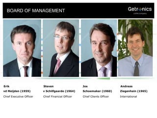 grootste ICT dienstverlenervan de grootzakelijke markt in de Benelux