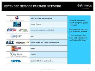GETRONICS WORKSPACE ALLIANCE (GWA)GWA is een strategische manier om onze klanten wereldwijd te kunnen bedienenGWA deelnemende bedrijven hebben toegang tot de top 37 landen in de wereld, die samen voor ruim 80% de wereldwijde economie dekkenAlle GWA deelnemers zijn dominant in hun thuismarktAlle GWA deelnemers hebben een bewezen status op het gebied van operational excellende, zowel individueel als lid van de GWA.