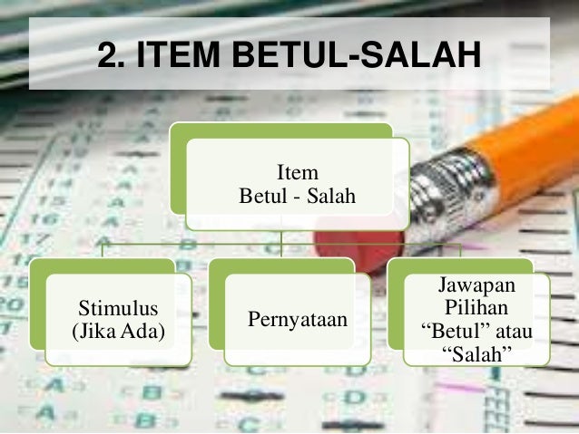 Penggubalan Item/Soalan Ujian