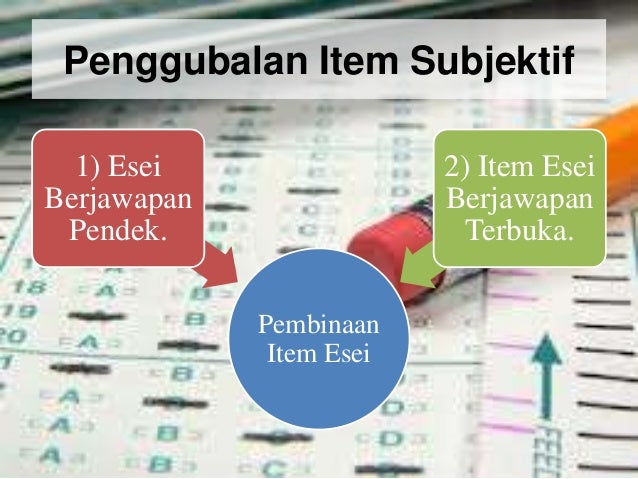 Penggubalan Item/Soalan Ujian